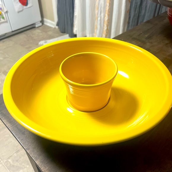Fiestaware Dining Chips And Dip Poshmark